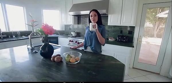  Hot Stepmom Lets Her Stepson Play With Her Big Tits